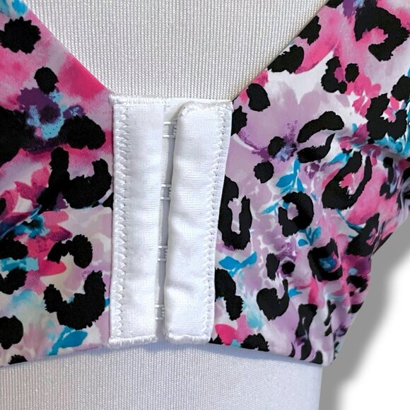 Torrid 44D Bra Perfect T-shirt Push Up Padded Underwire Floral Animal Print - Picture 6 of 8